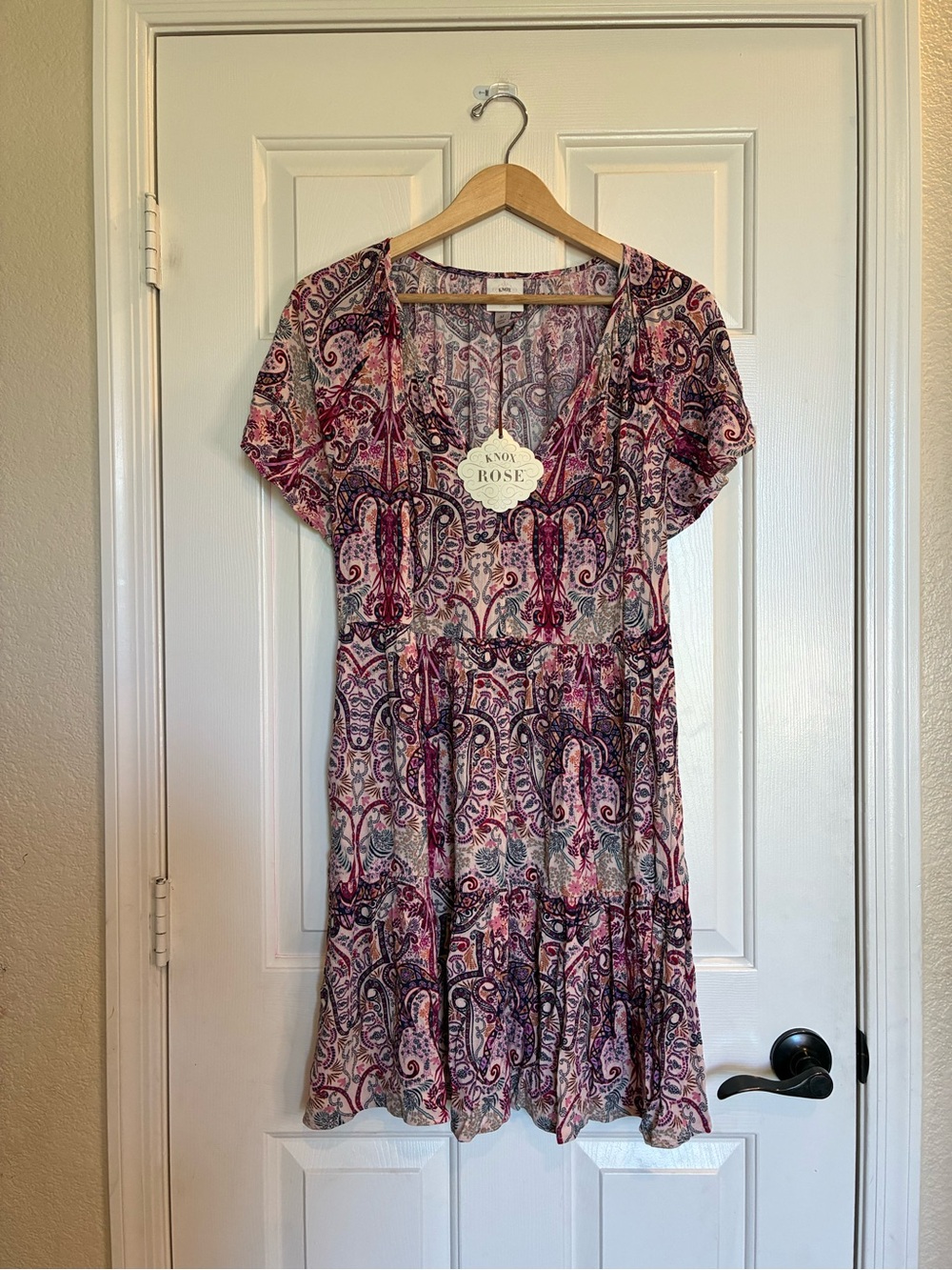 Knox Rose Multicolor Floral Midi Dress